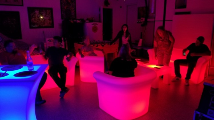 LED Party Furniture for Rent